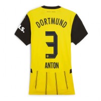 Fotbalové Dres Borussia Dortmund Waldemar Anton #3 Dámské Domácí 2024-25 Krátký Rukáv